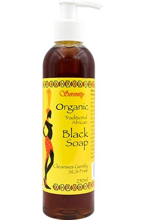 [Serenity-box#18] Organic Black Soap(250ml)