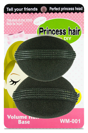 [Magic Gold-#3328] Hair Pad Sponge Updo (2pc/pk)-dz  - Princess Hair Updo 