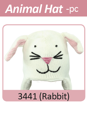 Animal Hat(pc) -Rabbit (3441)