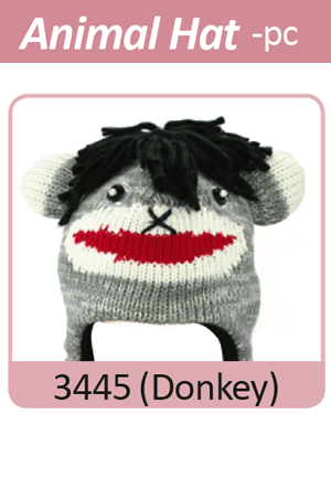 Animal Hat(pc) -Donkey (3445)
