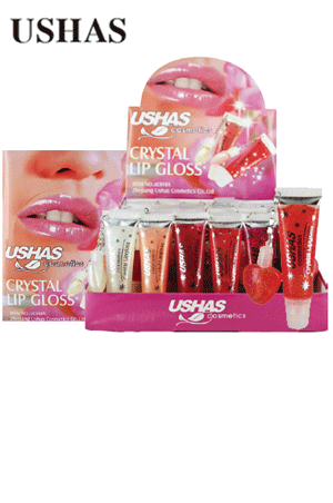 [USHAS #LC018A ] Crystal Lip Gloss (48pcs/dspl) -pk