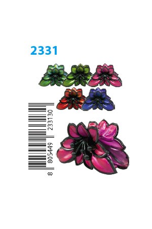 Colorful Butterfly Clip #2331 - dz