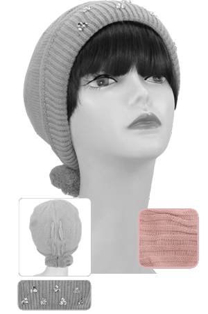 Winter Hat (pc) -3448Light Pink