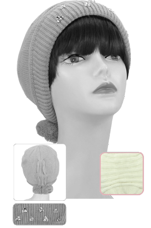 Winter Hat (pc) -3448 White