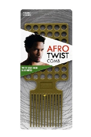 Donna Afro TwiSt Comb #36002(Asst)-dz