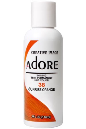 [Adore-box#1] Semi Permanent Hair Color (4 oz)- #38 Sunrise Orange