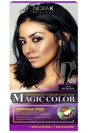 [Nicka K-box#21] Magic Color for Women [TCW02]-Off Black