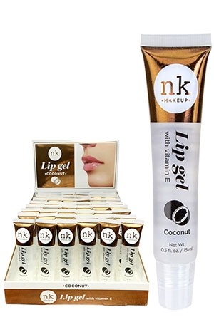 [Nicka K-box#19] Lip Gel-Coconut[SET-LIP GEL O](48pc/ds)-ds