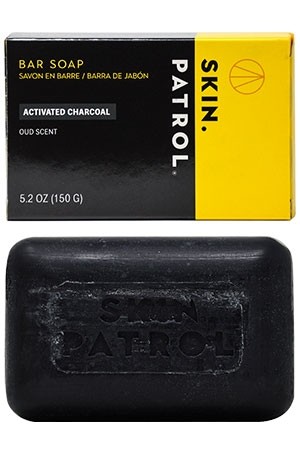 [Bump Patrol-box#12] Bar Soap-Activated Charcoal (5.2oz)