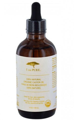 [I Am Pure-box#6] 100% Natural Organic Caster Oil (4oz) 