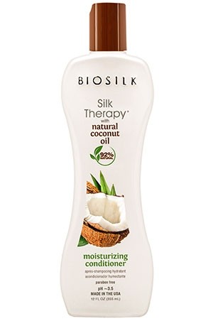 [BioSilk-box#14] Silk Therapy Coconut Moist. Conditioner(12oz)