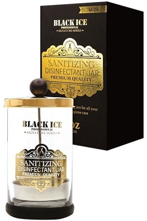 [Black Ice-#BIC023G25] Sanitizing Disinfectant Jar(25oz)