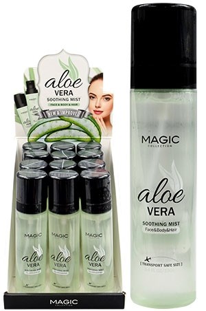 [#FAC409ALO] Magic Aloe Vera Water Soothing Mist (12pc/ds) -ds