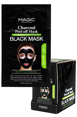 [Magic] Charcoal Peel-off Black Mask Pouch(24pc/ds)#FAC404P-ds