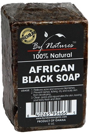 [By Natures-box #36] African Black Soap -Regl(6oz)