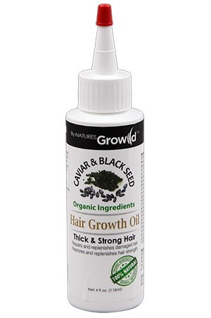 [By Natures-box #41] Growild Growth Oil[Caviar & Blk seed](4oz)