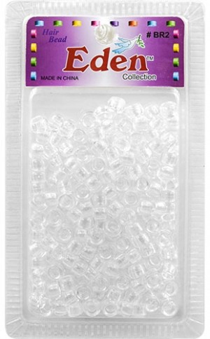 [#BR2C] Eden SM Blister Round Bead-Clear-pk