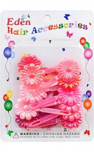 [#FB-P6AB] Eden Flower Hair Barrette-Pink Tone AB -pk