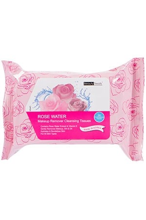 [Beauty Treats-box#101] Cleansing Tissue [Rose] 30/ea [BTS120-RW] 