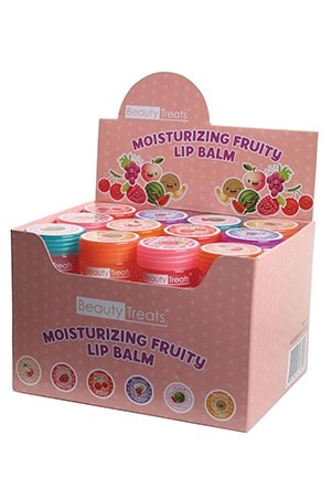 [Beauty Treats-box#107] Moisturizing Fruity Lip Balm(36pc/ds) [BTS503] -ds