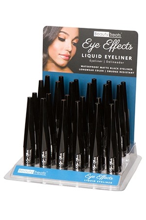 [Beauty Treats-box#110] Eye Effects Liquid Eyeliner-black(24pc/ds) [BTS812] -ds