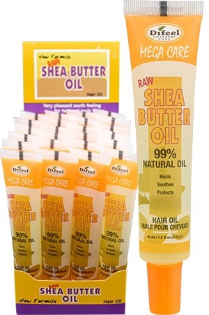 [Sunflower-box#73] Mega Tube Hair Oil (1.5oz/24pc/ds)-Shea