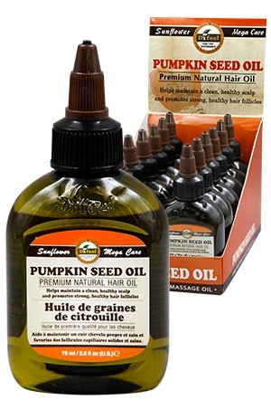 [Sunflower-box#66] Premium Natural Hair Oil (2.5oz)-Pumpkin
