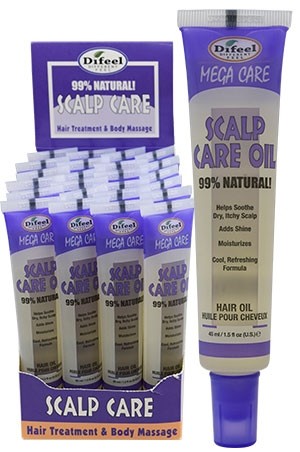 [Sunflower-box#72] Mega Tube Hair Oil (1.5oz/24pc/ds)-Scalp Care