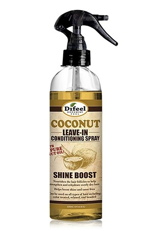 [Sunflower-box#155] Difeel Coconut Leave-In Conditioning Spray-Shine Boost(6oz)