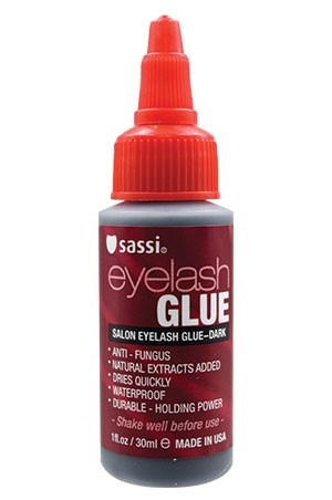[Sassi #35140] Eyelash Glue -dark (1oz/12pc/ds)-pc 