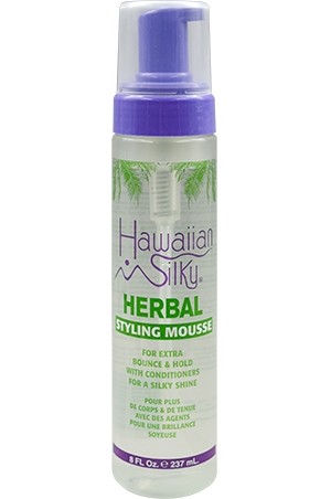 [Hawaiian Silky-box#79] Herbal Styling Mousse(8oz)