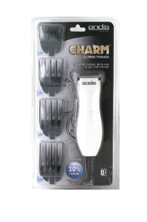 [Andis] Charm Clipper/Trimmer-White #72265