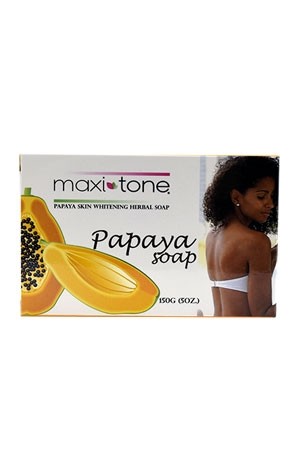 [Maxi-Tone-box #8] Papaya Skin Whitening  Soap(5oz)