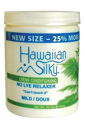 [Hawaiian Silky-box #60] No Lye Relaxer-Mild (20oz)
