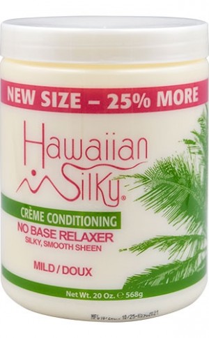 [Hawaiian Silky-box#72] No Base Relaxer Jar (20oz) -Mild