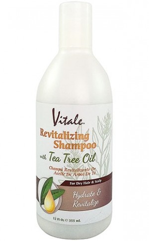 [Vitale-box#60] Tea Tree Oil Revit. Shampoo(12oz)