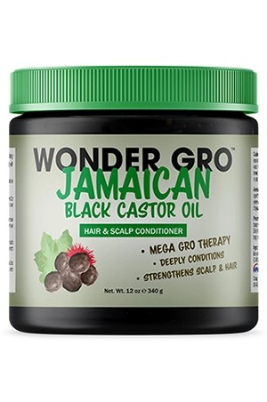 [Wonder Gro-box#16] Hair & Scalp Conditioner - Jamaican Black Castor Oil(12oz)