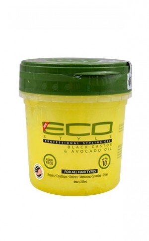 [Eco Styler-box#133] Black Caster & Avocado Oil 10X (8oz)