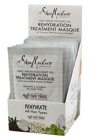 [Shea Moisture-box #127] CoconutHair Masque Packet (12/ds)