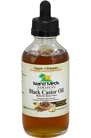 [Island Meds-box#3] Jamaican Caster Oil-Ginger (4oz)