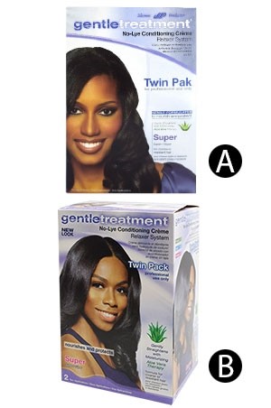 [Gentle Treatment-box#2] No-Lye Relaxer [Twin Pak] - Super- for professional use