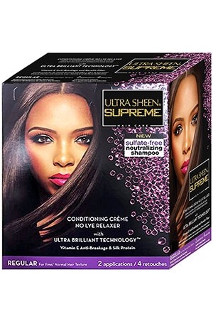 [Ultra Sheen-box#11A] Supreme No-Lye Relaxer Value Pk-Regular