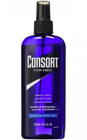 [Consort-box#1] Non-Aerosol Hair Spray for men(8oz)