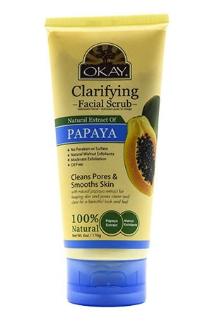 [Okay-box #66] African Facial Scrub-Papaya(6oz)