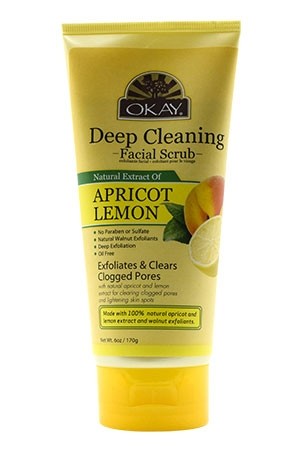 [Okay-box #67] African Facial Scrub-Apricot Lemon(6oz)
