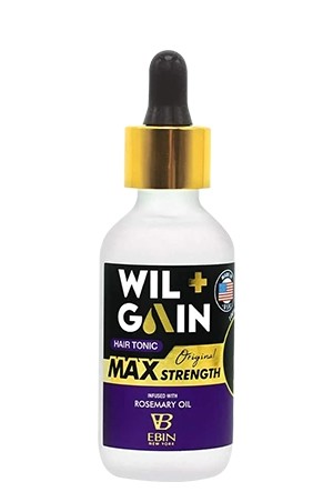 [Ebin-box#129] Wil+Gain MAX Strength Hair Tonic Original /Rosemary Oil (2oz)