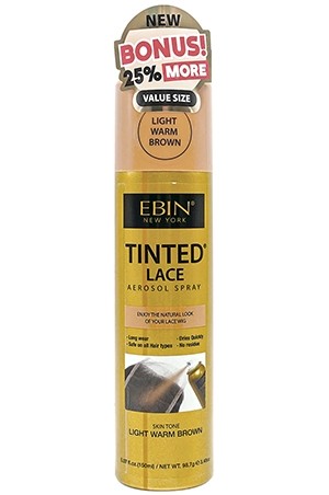 [Ebin-box#75] Tinted Lace Spray(150ml)-Light Warm Brown