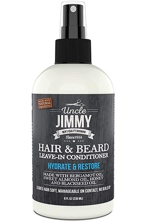 [Uncle Jimmy-box#10] Hair&Berad Leave-In Conditioner (8 oz)