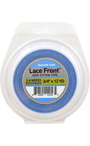 [Walker Tape-box#54] Lace Front Support Tape - Blue Liner [3/4"X12yrds]
