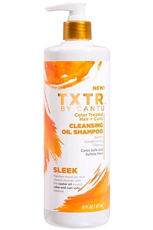 [Cantu-box#93] TXTR Cleansing oil Shampoo(16oz)